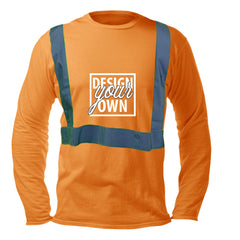 Custom Design - Cotton World - Safety Long Sleeve Crewneck - RIM 159809